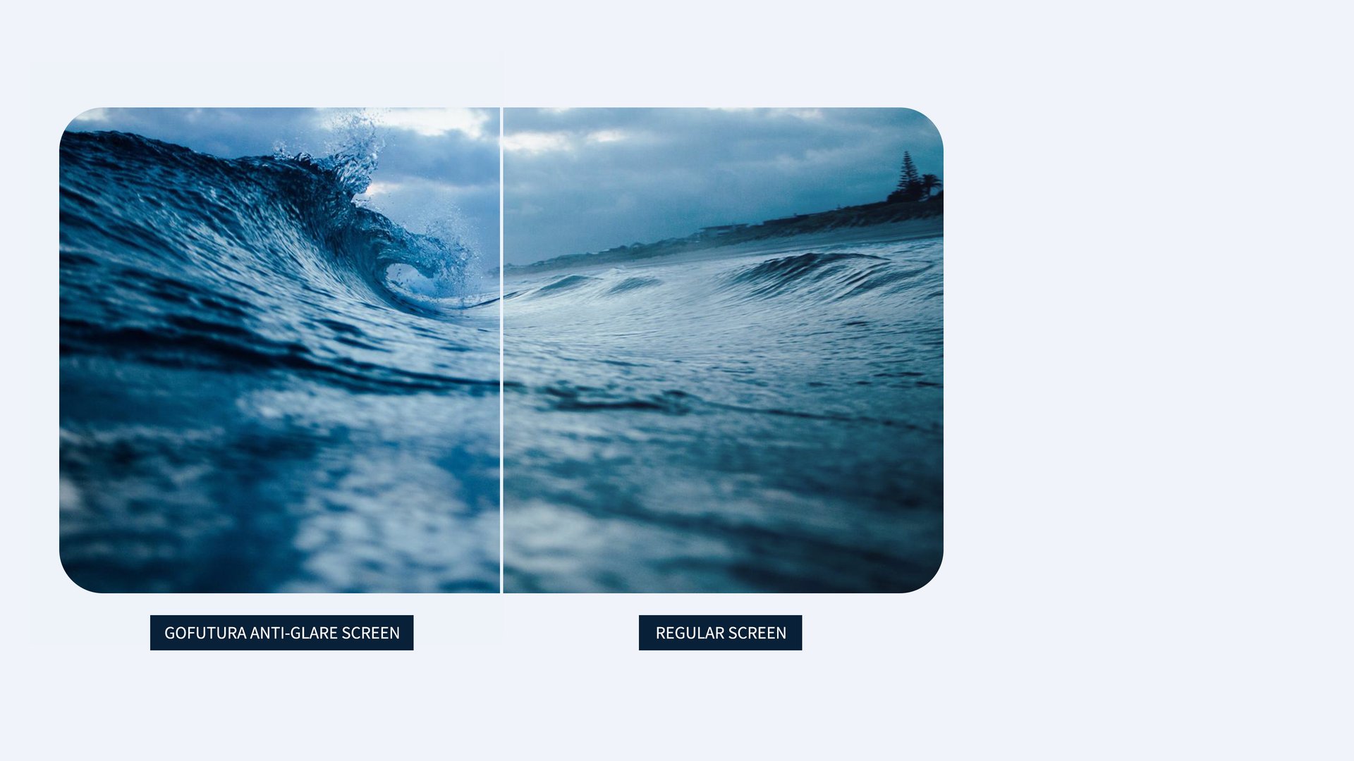 Anti-glare screen versus regular screen