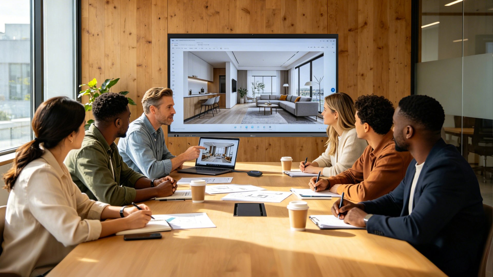 IFPD in a small meeting room