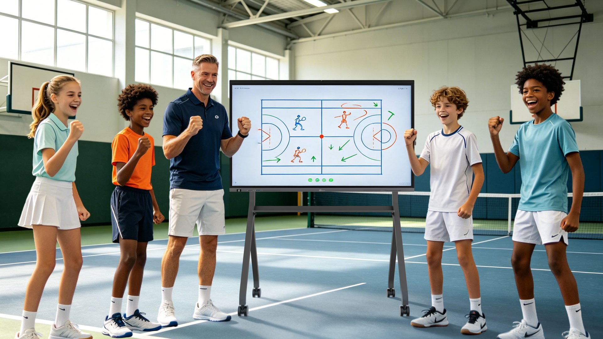Sports teaching with IFPD