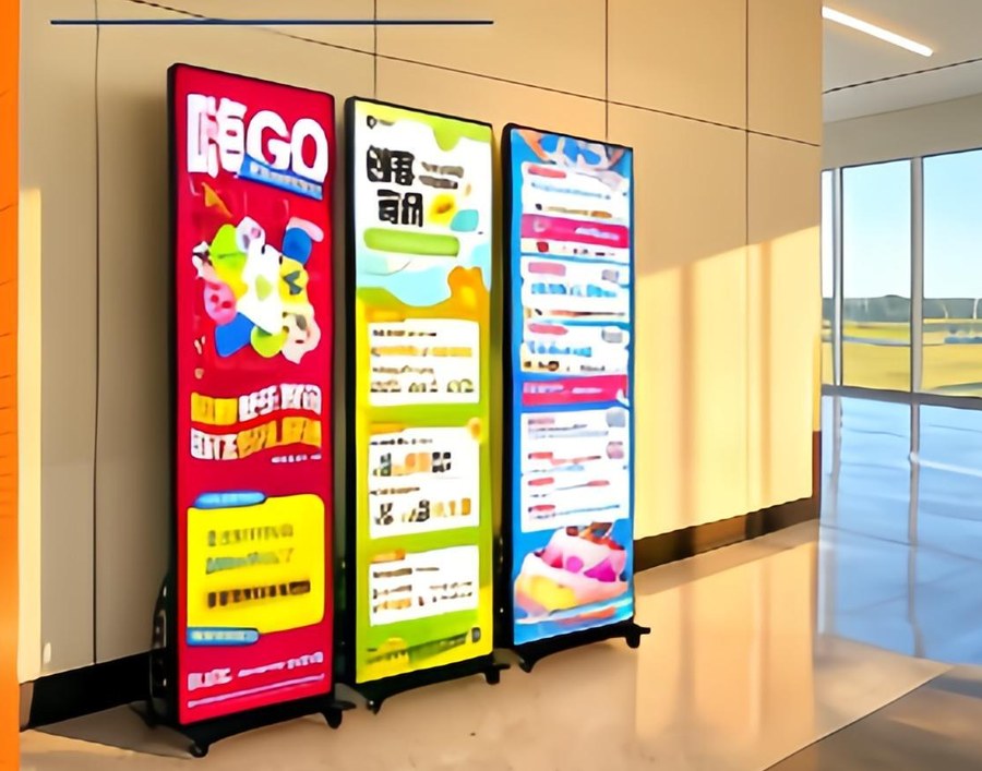LED Poster in an application scenario