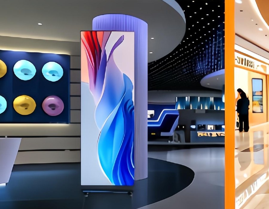 LED Poster in an application scenario