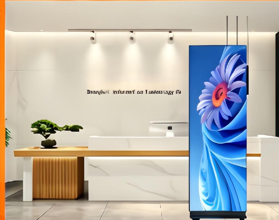 LED Poster in an application scenario