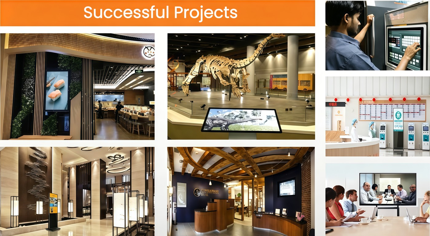 McBain Camera museum and retail digital signage project