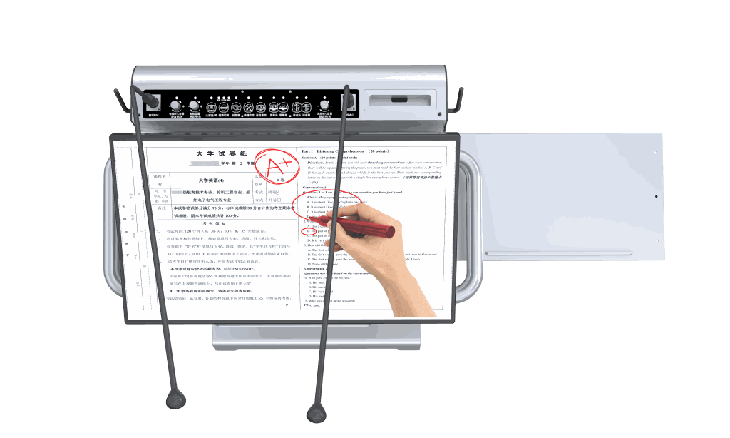 GSPAD1050 electronic podium with optional kiosk